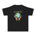 Youth Tee — 'Go and Preach the Gospel to All Nations' Earth Hands Bible Verse Shirt