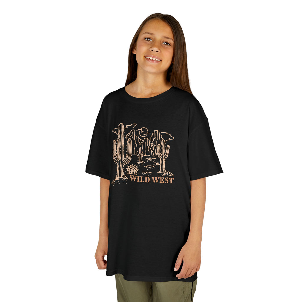 Kids Tee - Wild West Desert Cactus Graphic ("Wild West")