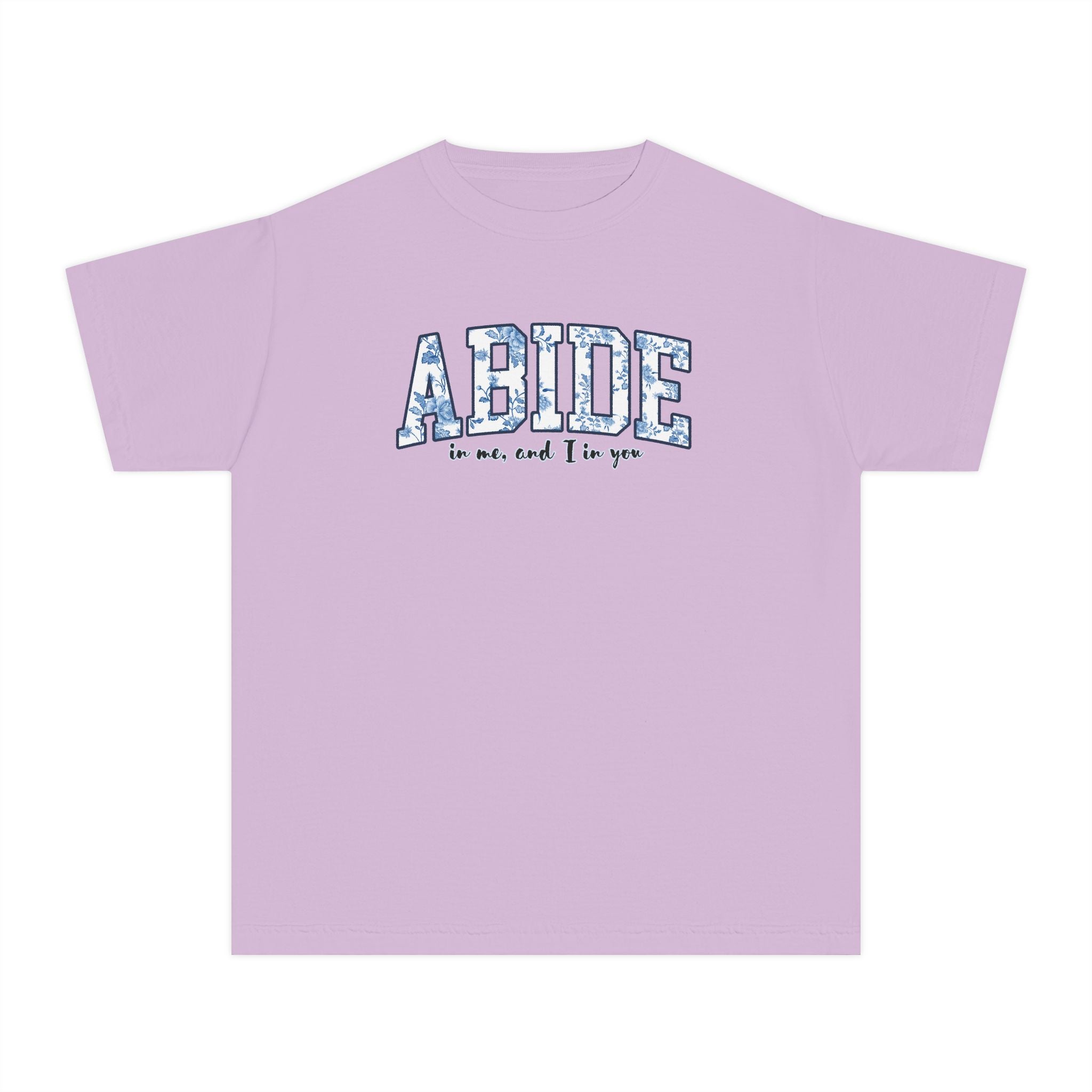 Youth Tee — "ABIDE" chinoiserie Kids Shirt