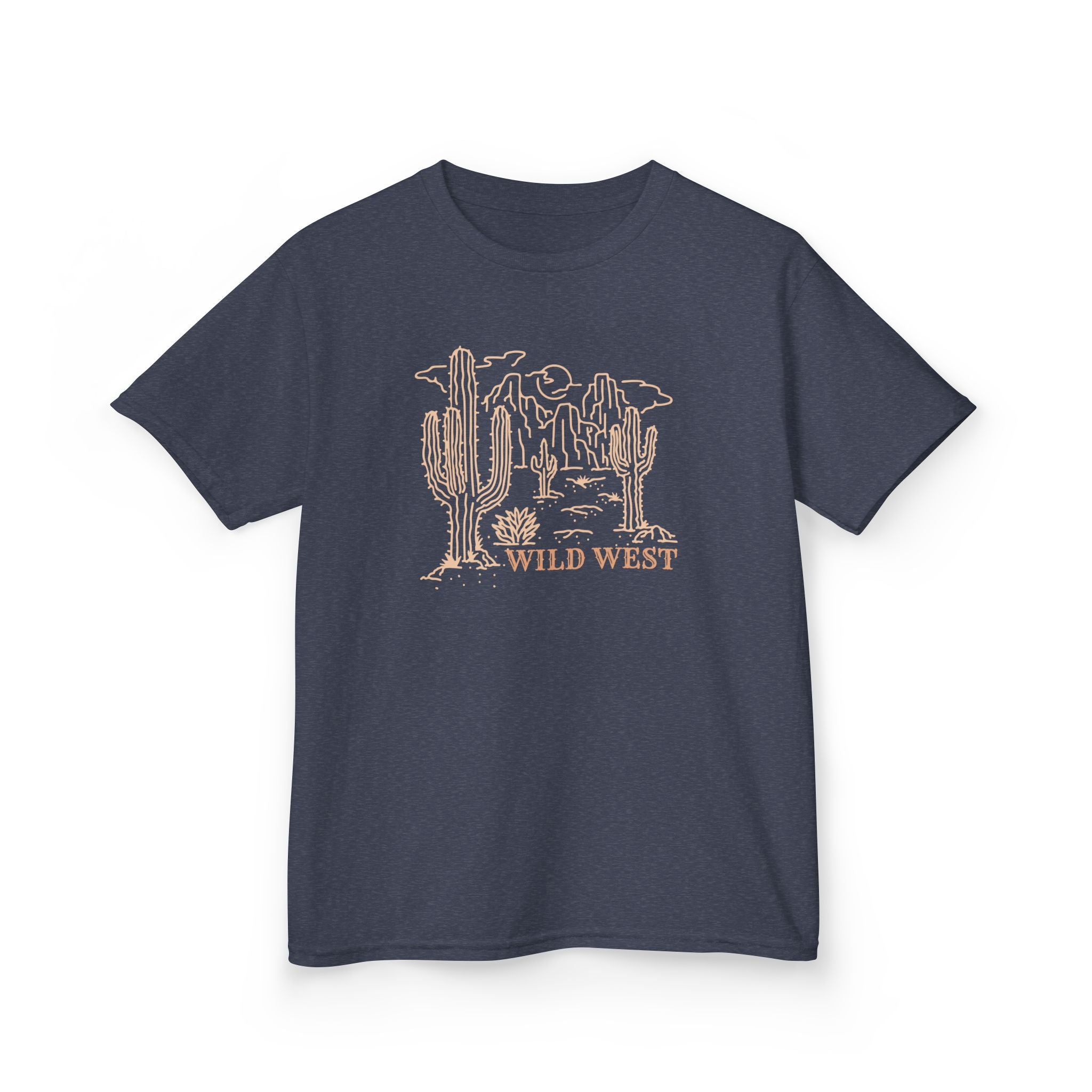 Kids Tee - Wild West Desert Cactus Graphic ("Wild West")