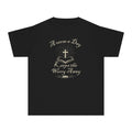 Youth Tee — “A verse a Day Keeps the Worry Away” Christian Bible Kids Shirt