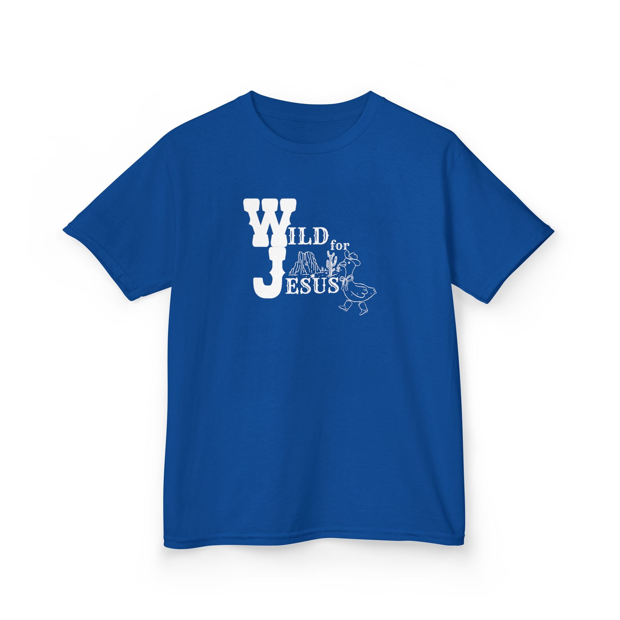 Kids 'Wild for Jesus' Western Cowboy T-Shirt