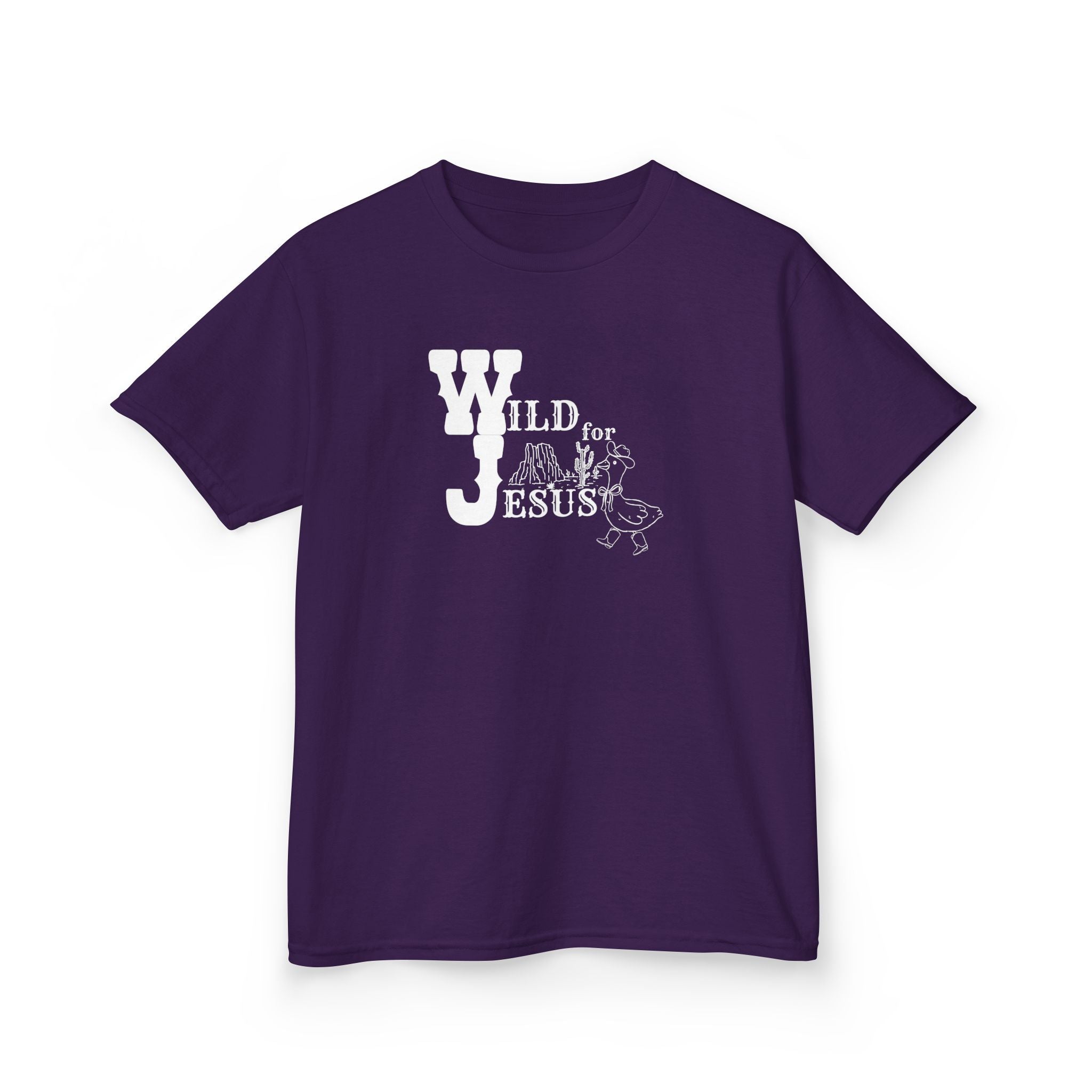 Kids 'Wild for Jesus' Western Cowboy T-Shirt