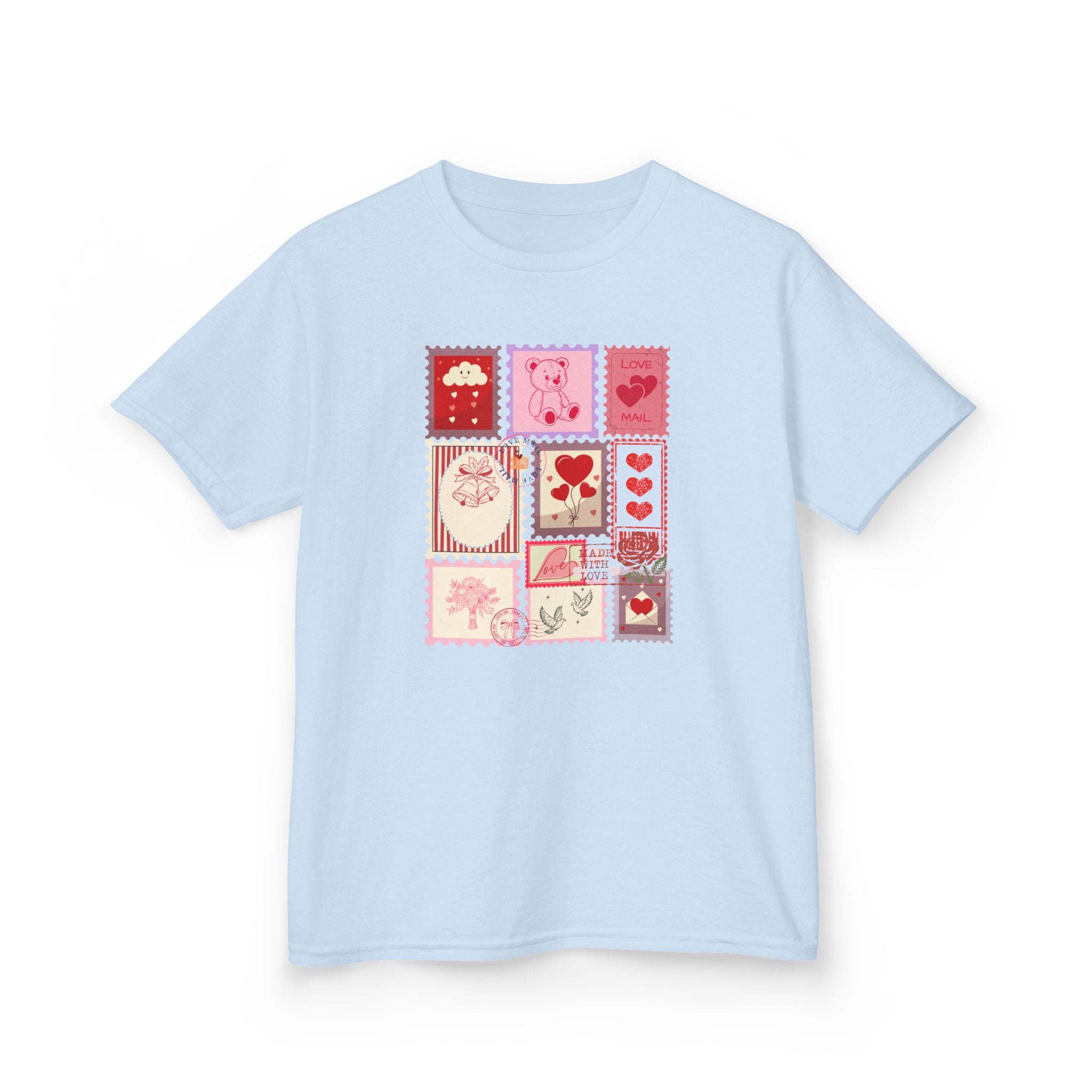 Kids Valentine Stamps Heavy Cotton™ Tee