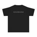 Youth Tee — "God Uses Different Minds" Minimalist Christian Kids T‑Shirt