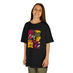 Kids Tee — "He Is Risen" Boho Floral Easter Shirt