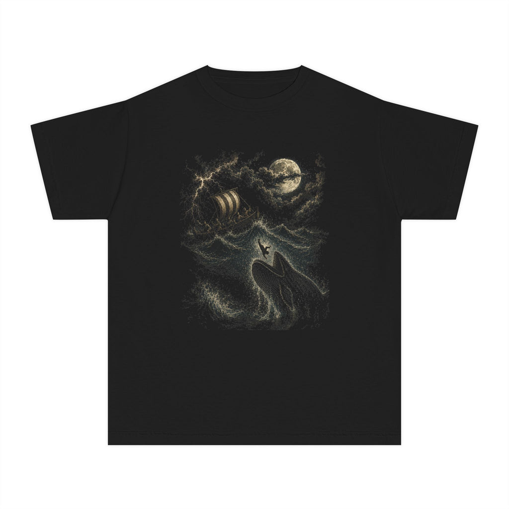 Vintage washed Jonah and the Great fish Tee