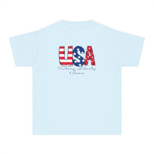USA Patriotic Fourth of July Kids Shirt