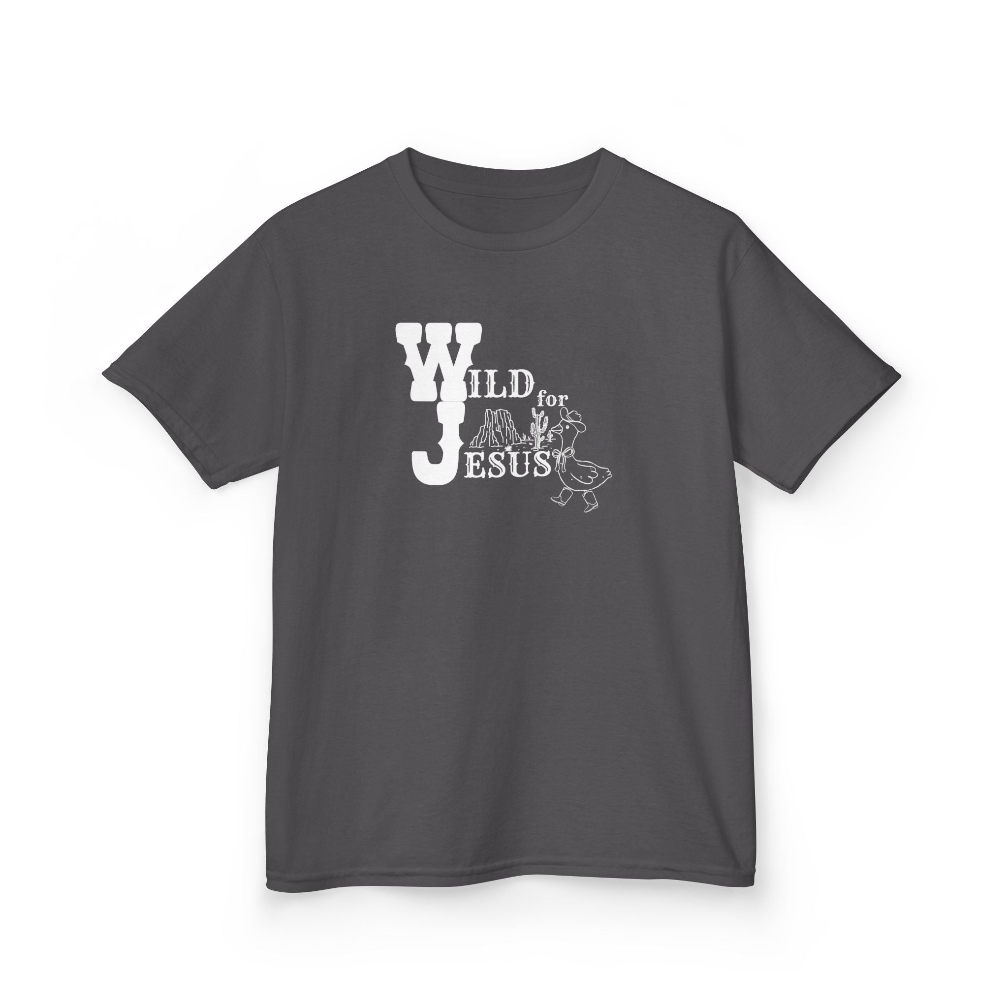 Kids 'Wild for Jesus' Western Cowboy T-Shirt
