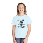 Youth Tee — "Put On the Armor of God" Christian Graphic T-Shirt