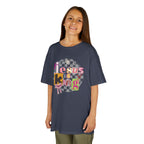 Kids Tee — "Jesus is King" Colorful ransom note Faith T-Shirt