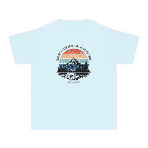 Youth Tee - Retro Mountain Faith Tee