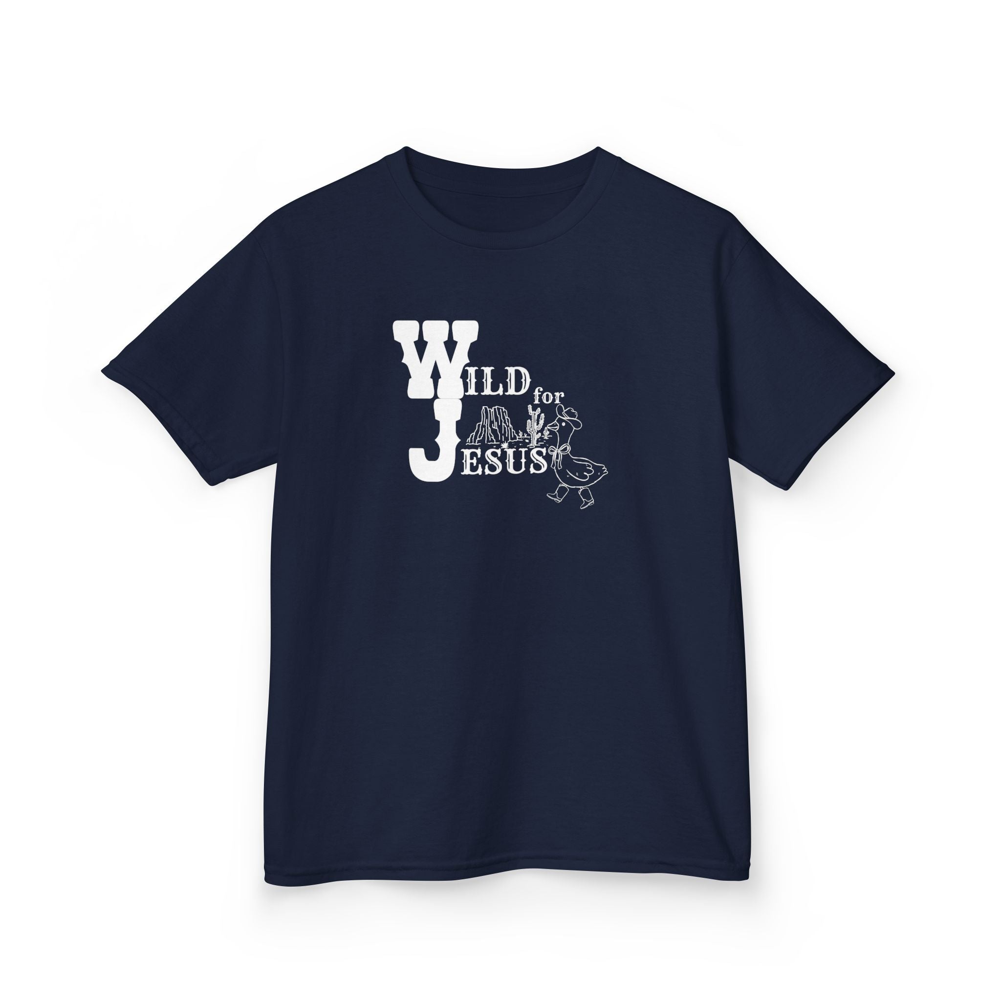 Kids 'Wild for Jesus' Western Cowboy T-Shirt