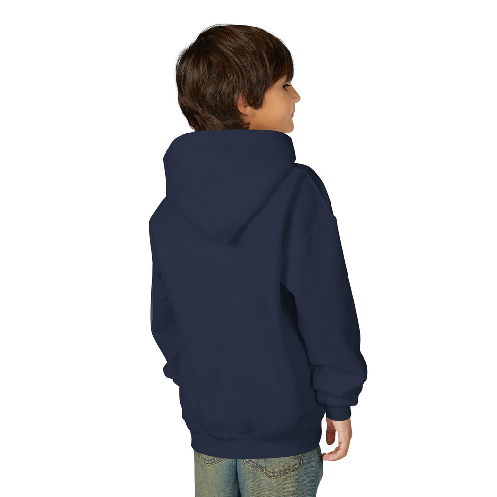 Little Ski Dude Kids Hoodie — Alpine Social Club Vintage Ski Crest