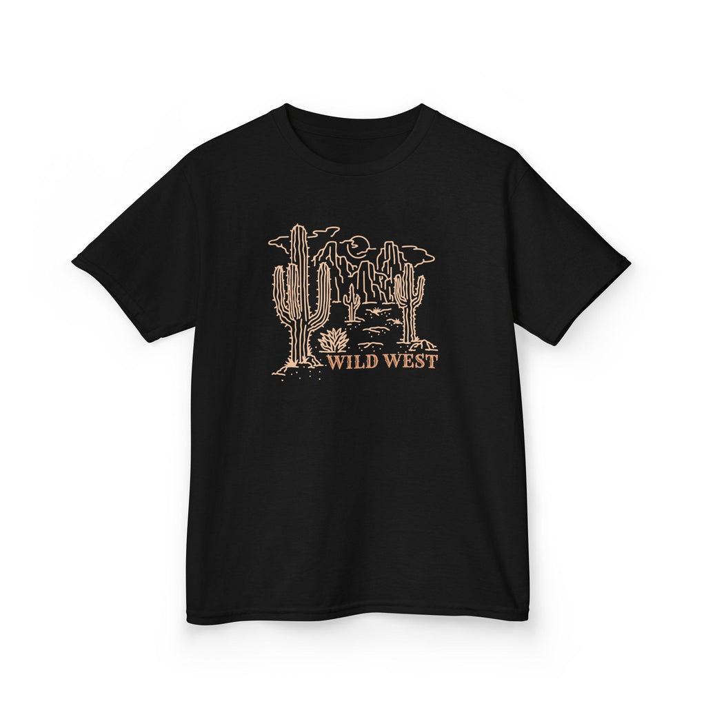 Kids Tee - Wild West Desert Cactus Graphic ("Wild West")