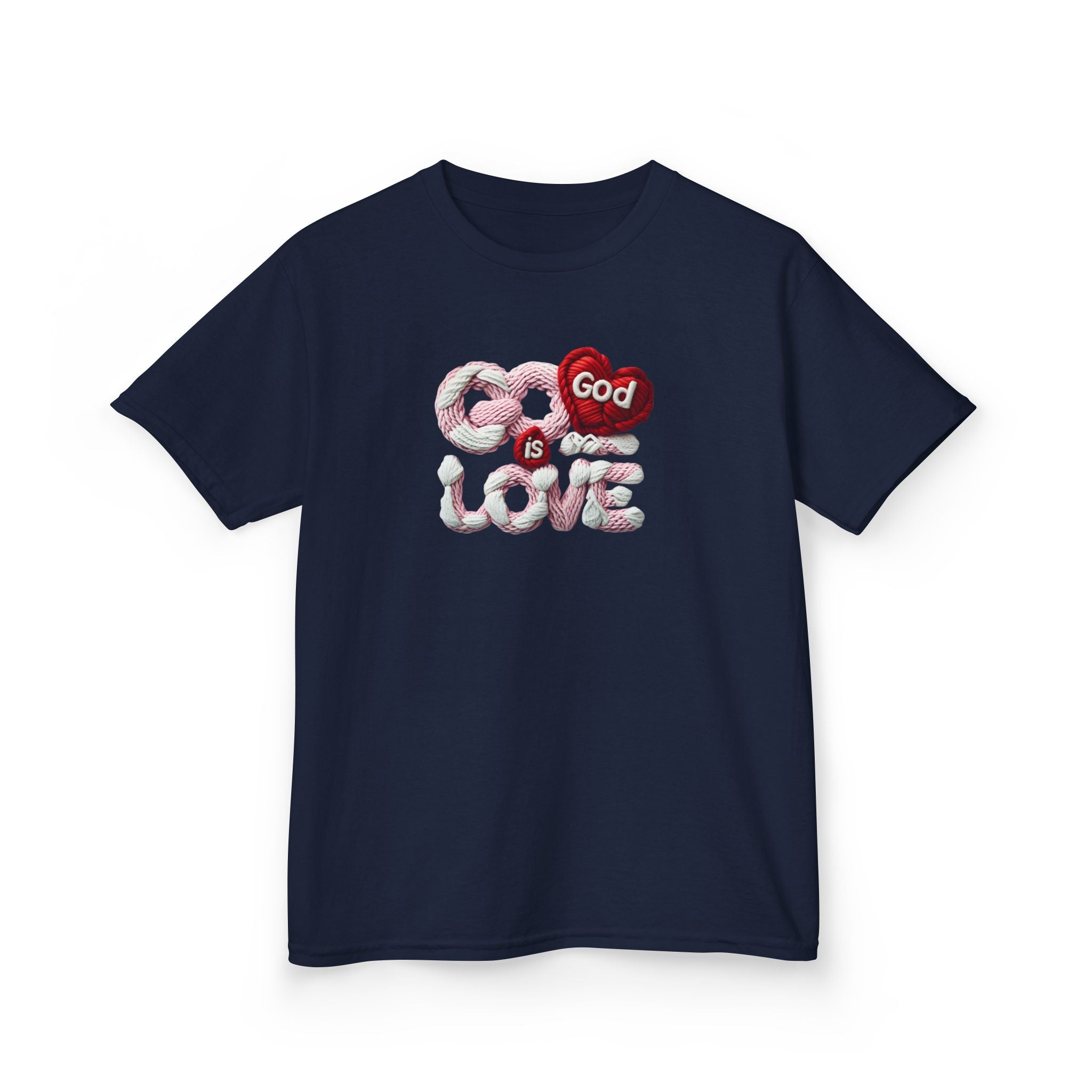 God is Love - Faux Yarn Cotton™ Tee