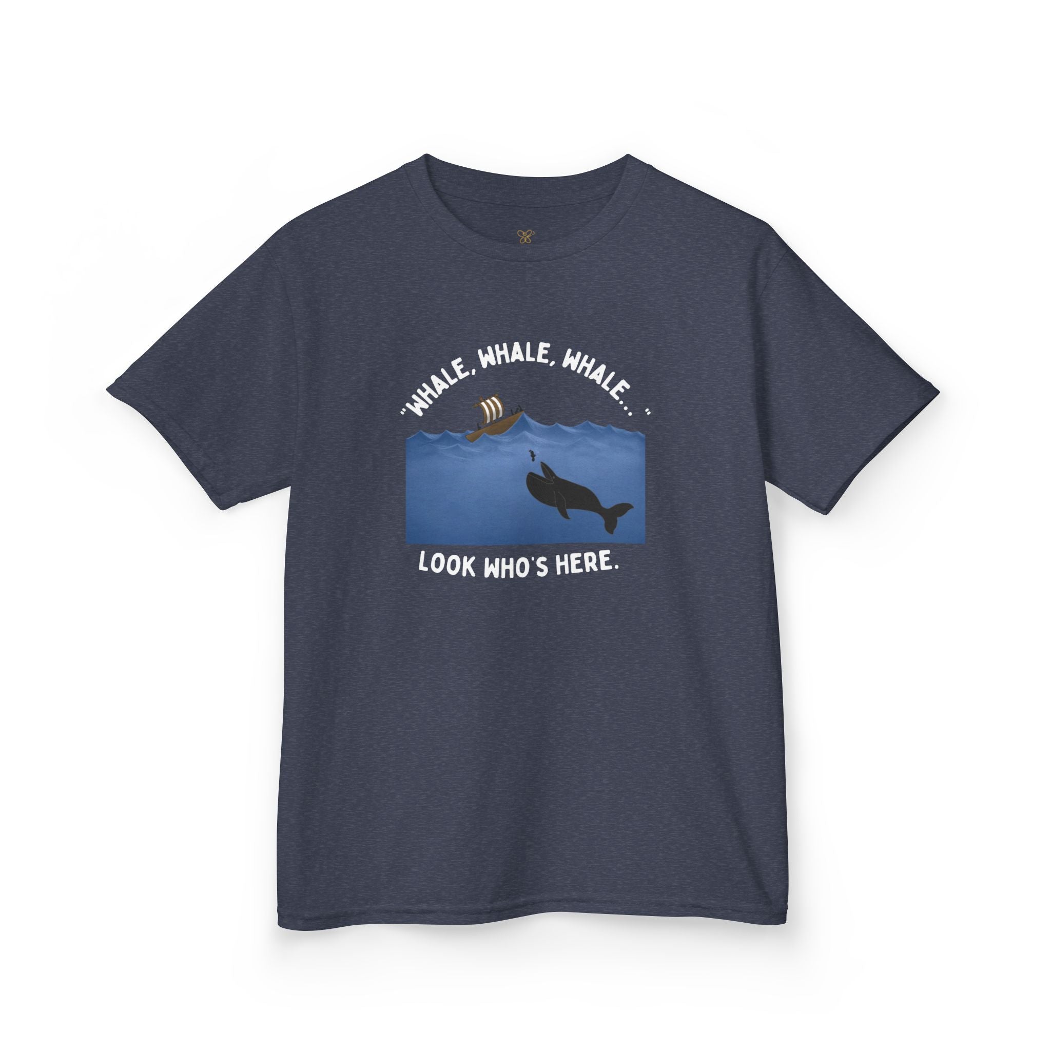 “Whale, Whale, Whale… Look Who’s Here” Funny Jonah Bible Graphic Tee