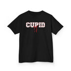 Kids 'CUPID' Graphic Tee – Valentine's Day Heart Pattern Shirt