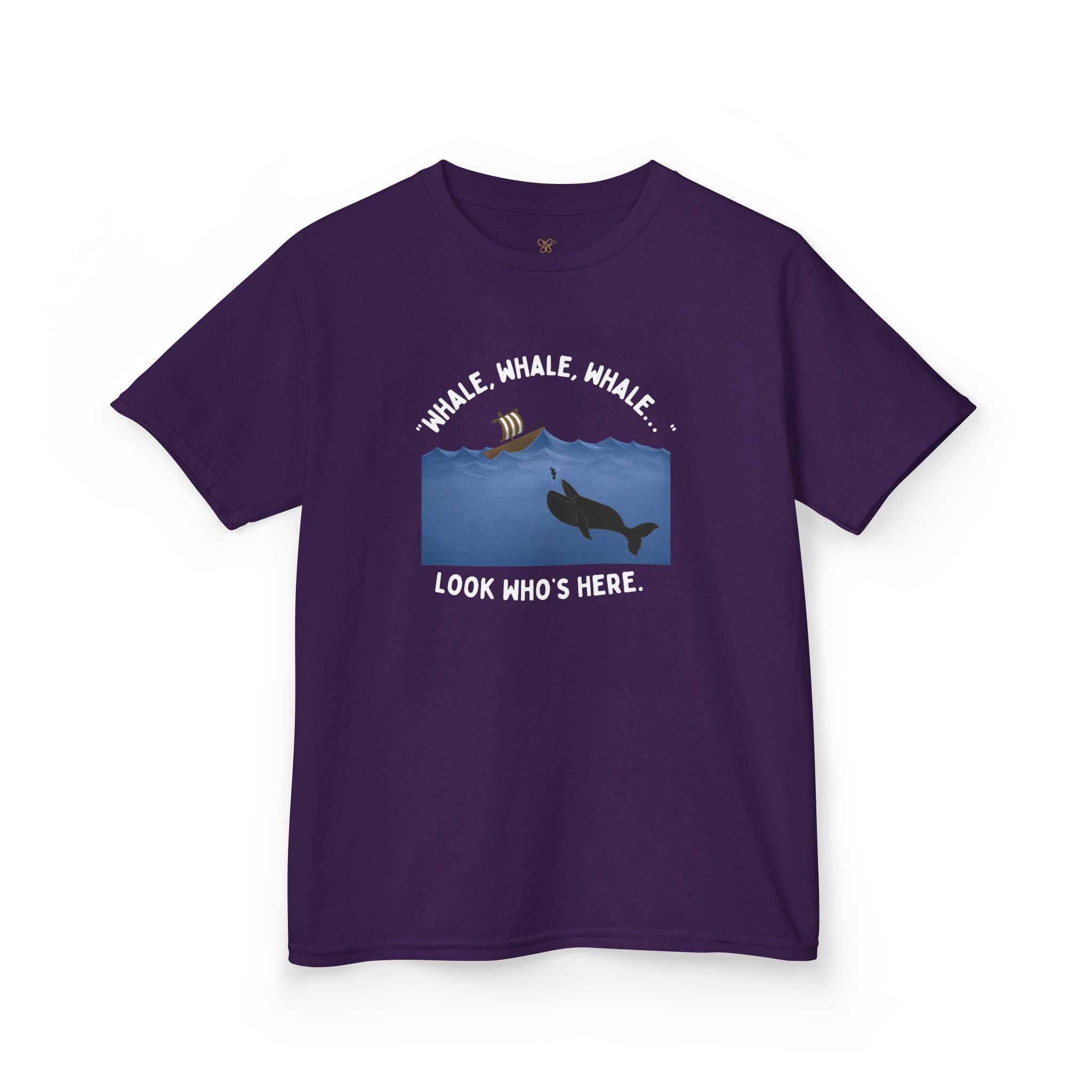 “Whale, Whale, Whale… Look Who’s Here” Funny Jonah Bible Graphic Tee