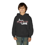 Youth Hoodie – Monster Truck Fleet Love Graphic