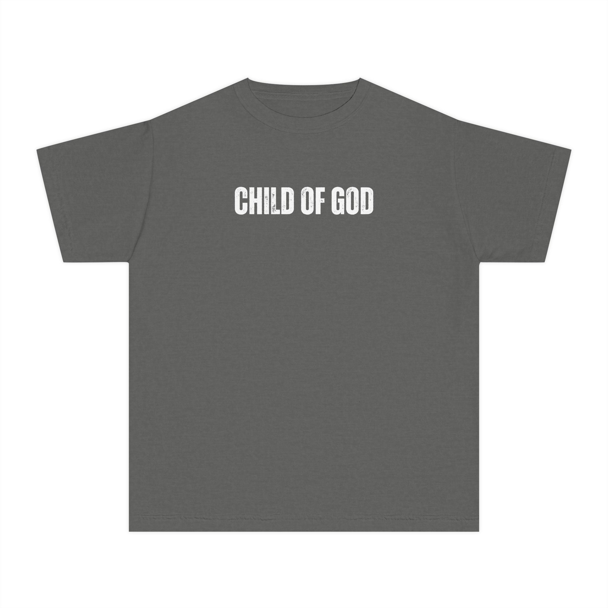 Child of God Youth Tee — Faith-Based Kids Christian T-Shirt