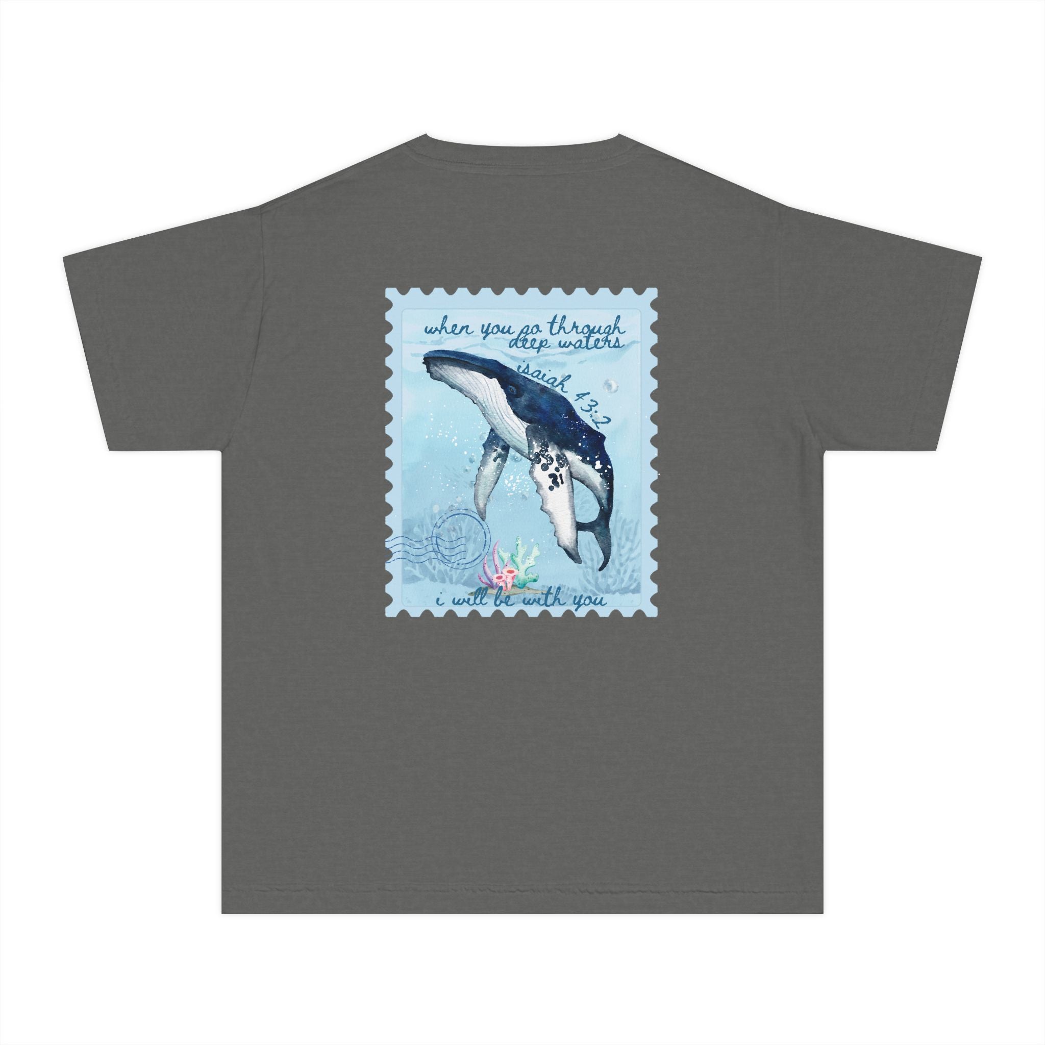Deep waters- Isaiah 43:2 tee