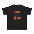 Girls Who Love Jesus Youth Tee — Cute Faith-Based Christian Shirt