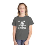 Youth Tee — "Put On the Armor of God" Christian Graphic T-Shirt