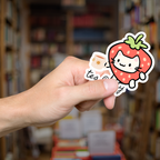 Strawberry Cat Teaparty Kiss-Cut Stickers