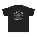 Youth Faith Mountains T‑Shirt — "Faith Can Move Mountains" (Matthew 17:20)