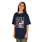 Kids Galaxy Stamp Patch Tee -Astronomy tee