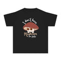 Youth Tee — "I Don't Have Mushroom for Hate" Cute Mushroom Graphic Kids Shirt
