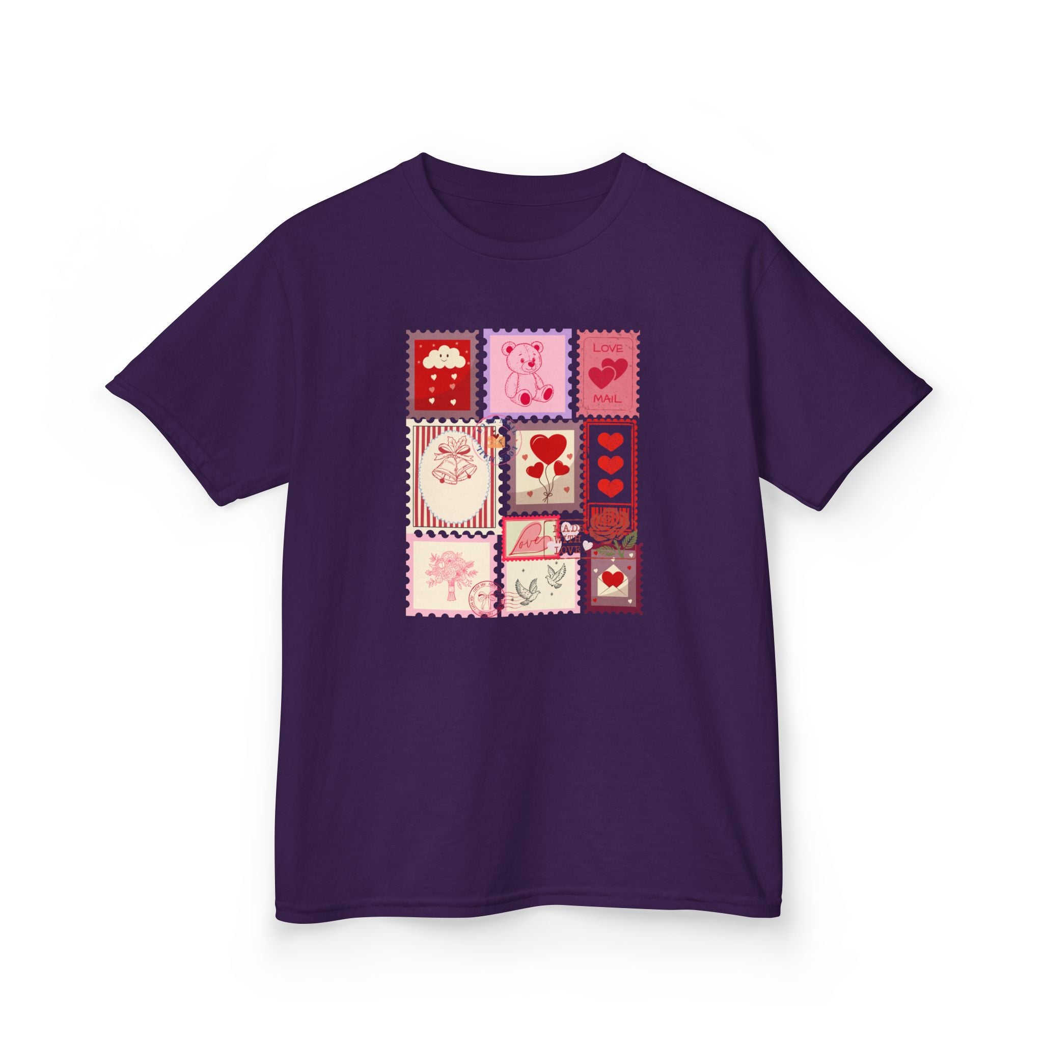 Kids Valentine Stamps Heavy Cotton™ Tee