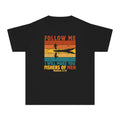 Youth Tee — "Follow Me: I Will Make You Fishers of Men" Christian Fishing Graphic