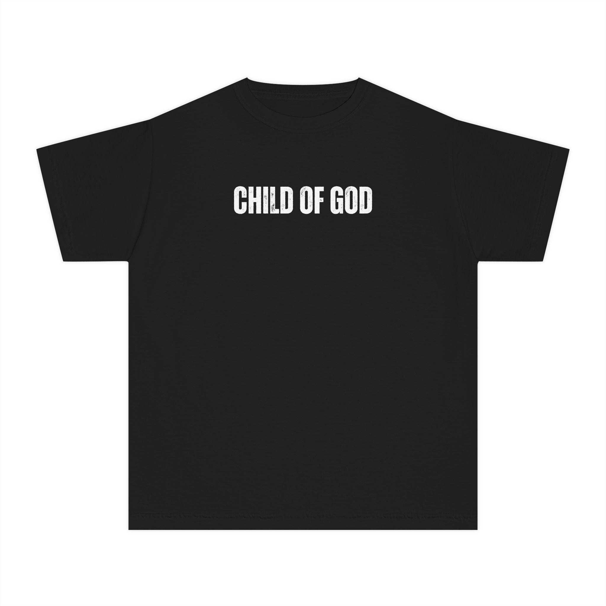 Child of God Youth Tee — Faith-Based Kids Christian T-Shirt