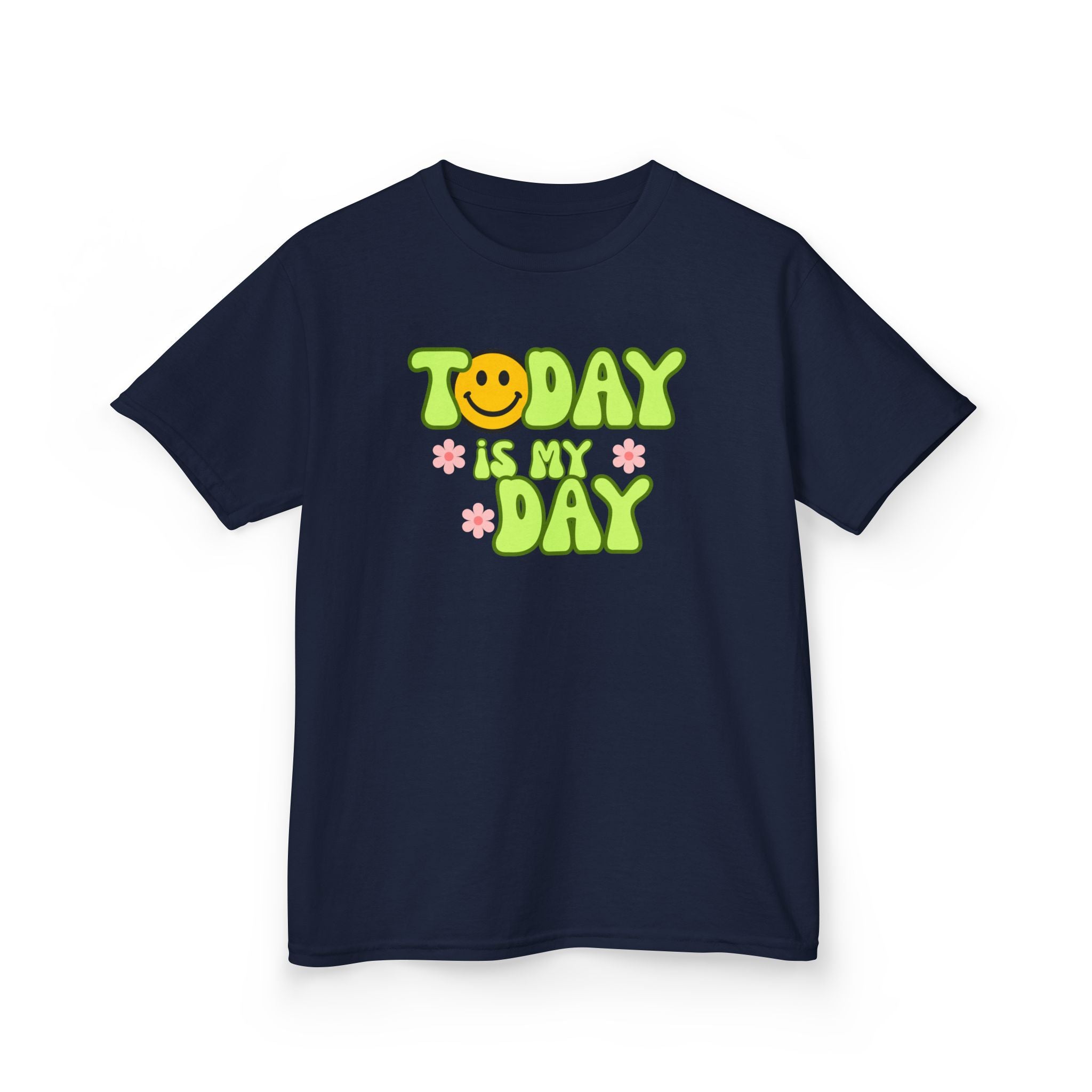 Kids "Today Is My Day" Smile Graphic Tee