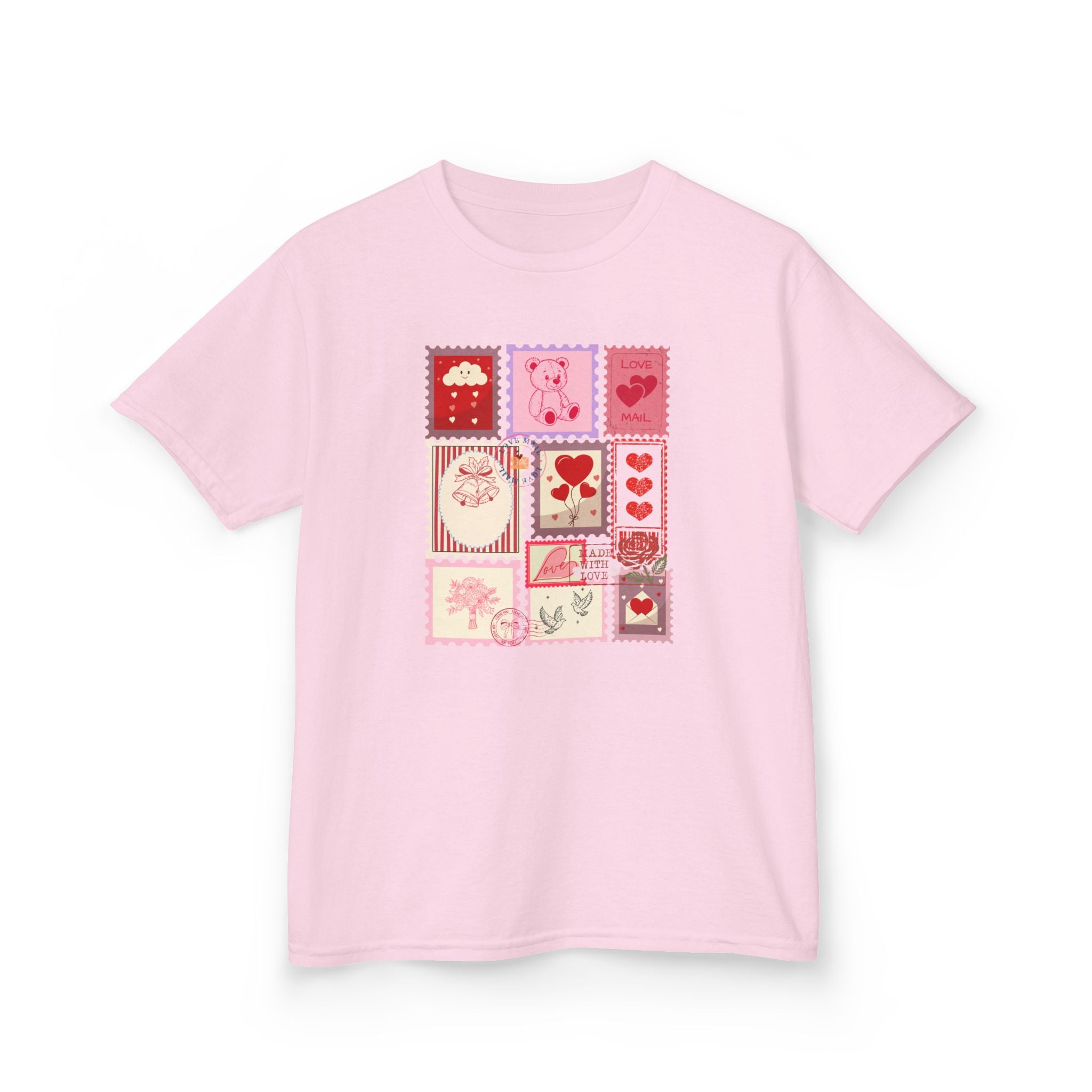 Kids Valentine Stamps Heavy Cotton™ Tee