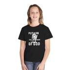 Youth Tee — "Put On the Armor of God" Christian Graphic T-Shirt