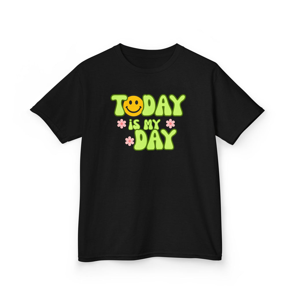 Kids "Today Is My Day" Smile Graphic Tee