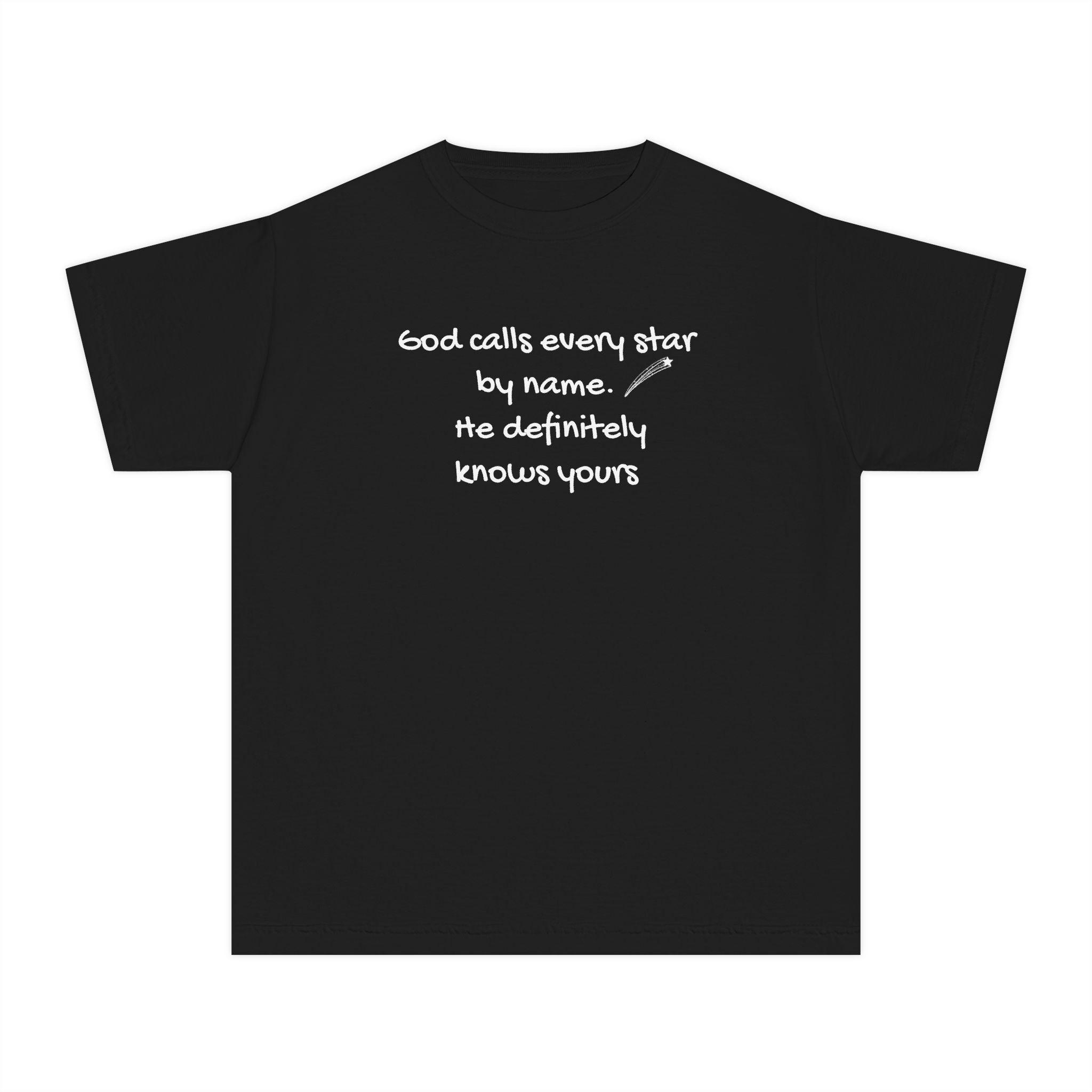 Youth Tee — "God knows your Name"