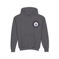 Little Ski Dude Kids Hoodie — Alpine Social Club Vintage Ski Crest