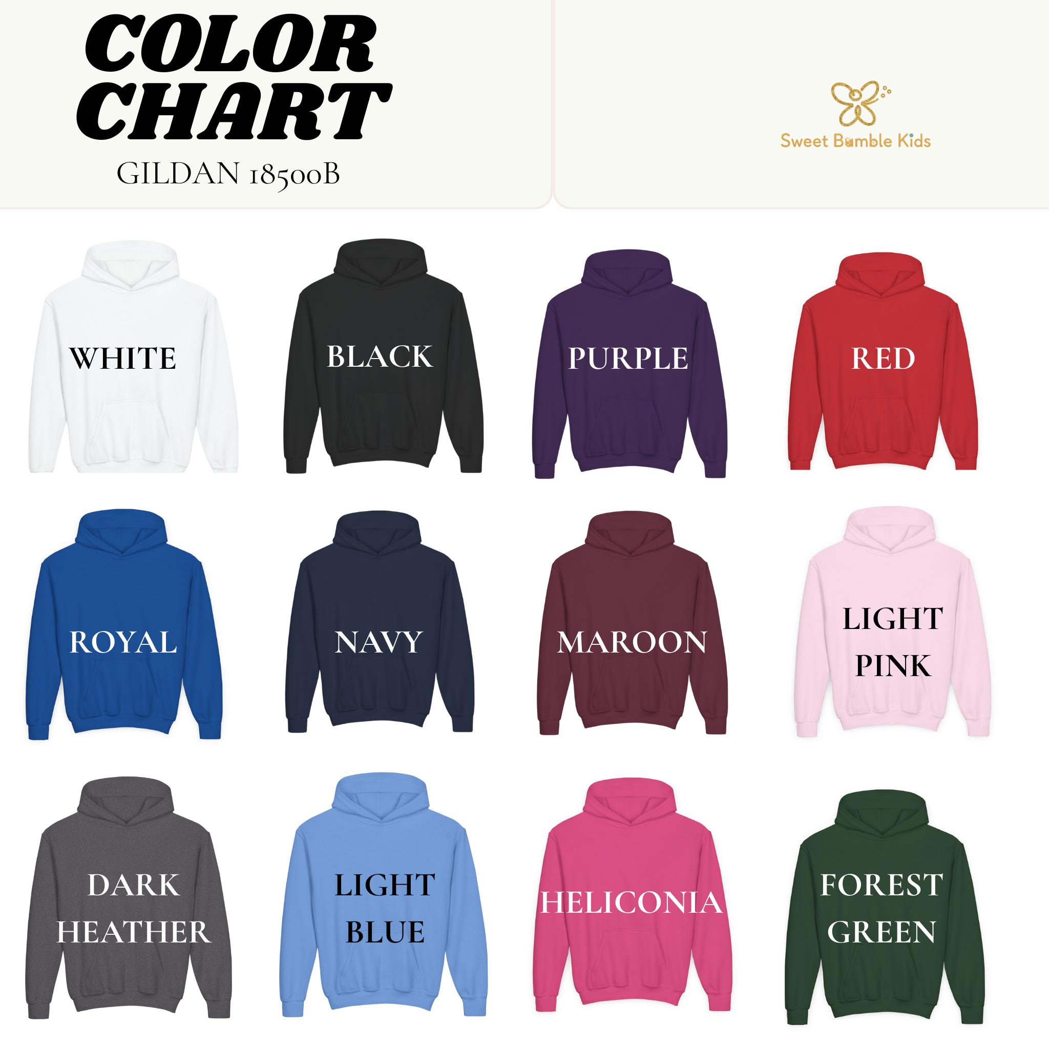 Personalized Kids Dog Name Hoodie — Custom Pet Embroidered Children’s Sweatshirt