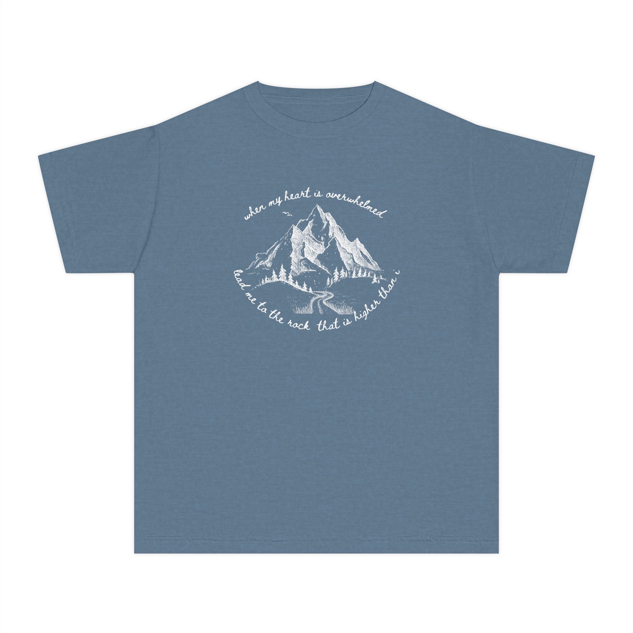 when my heart is overwhelmed youth tee