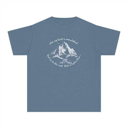 when my heart is overwhelmed youth tee
