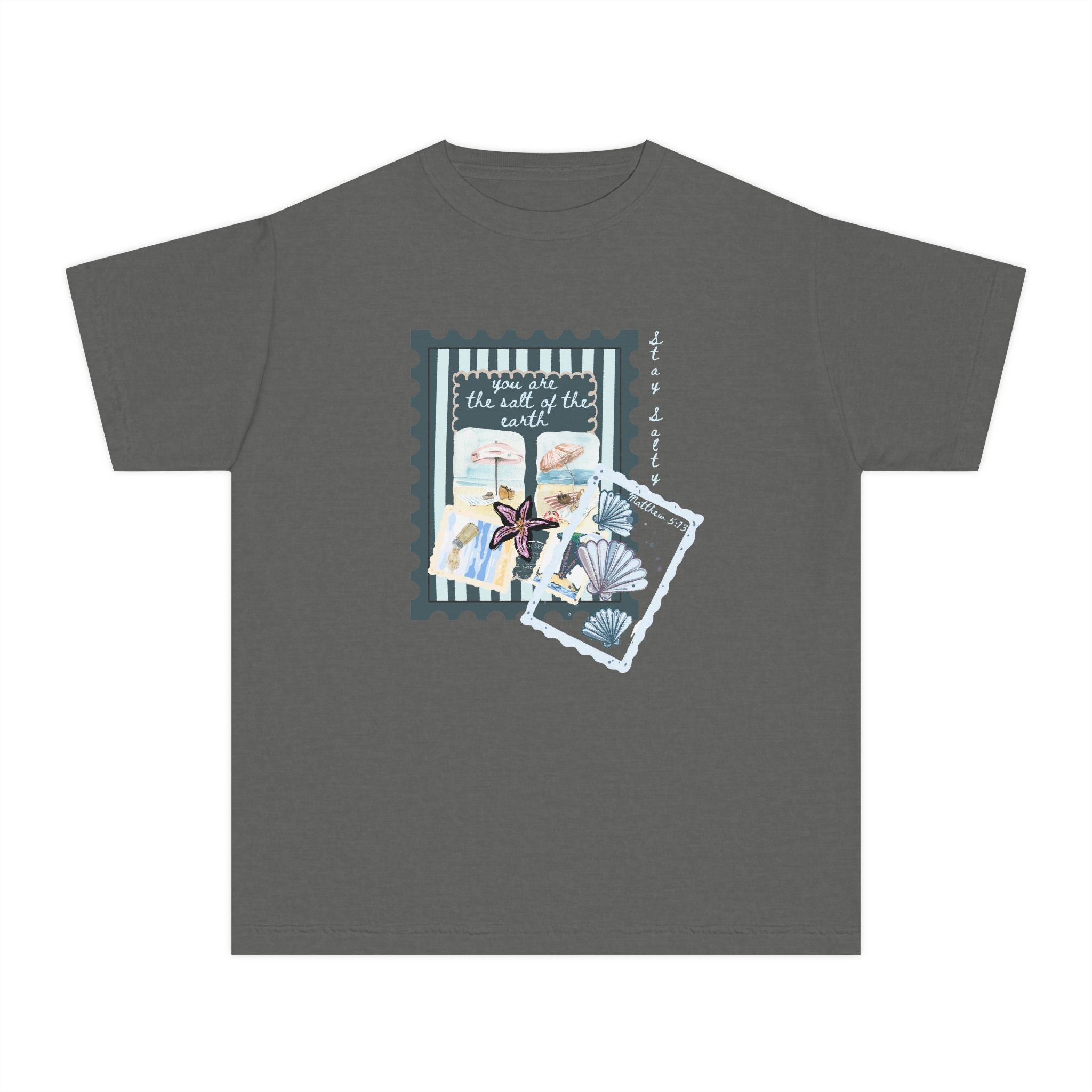Salt of the Earth Stamp Tee" -Christian Beach Shirt