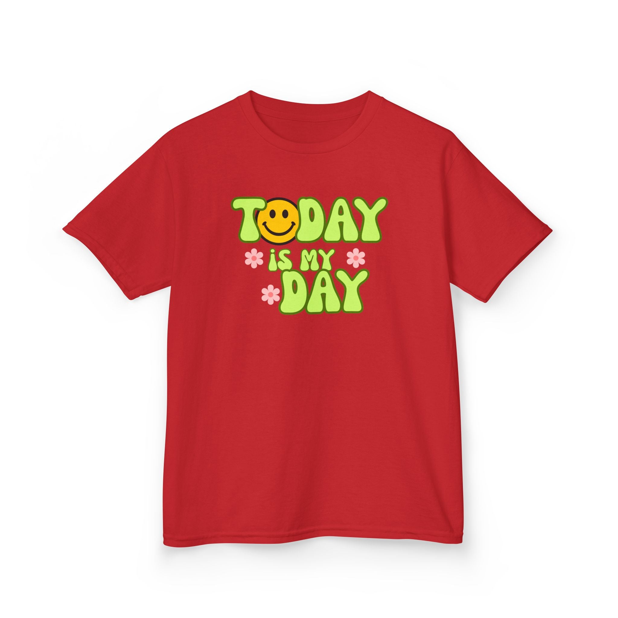 Kids "Today Is My Day" Smile Graphic Tee