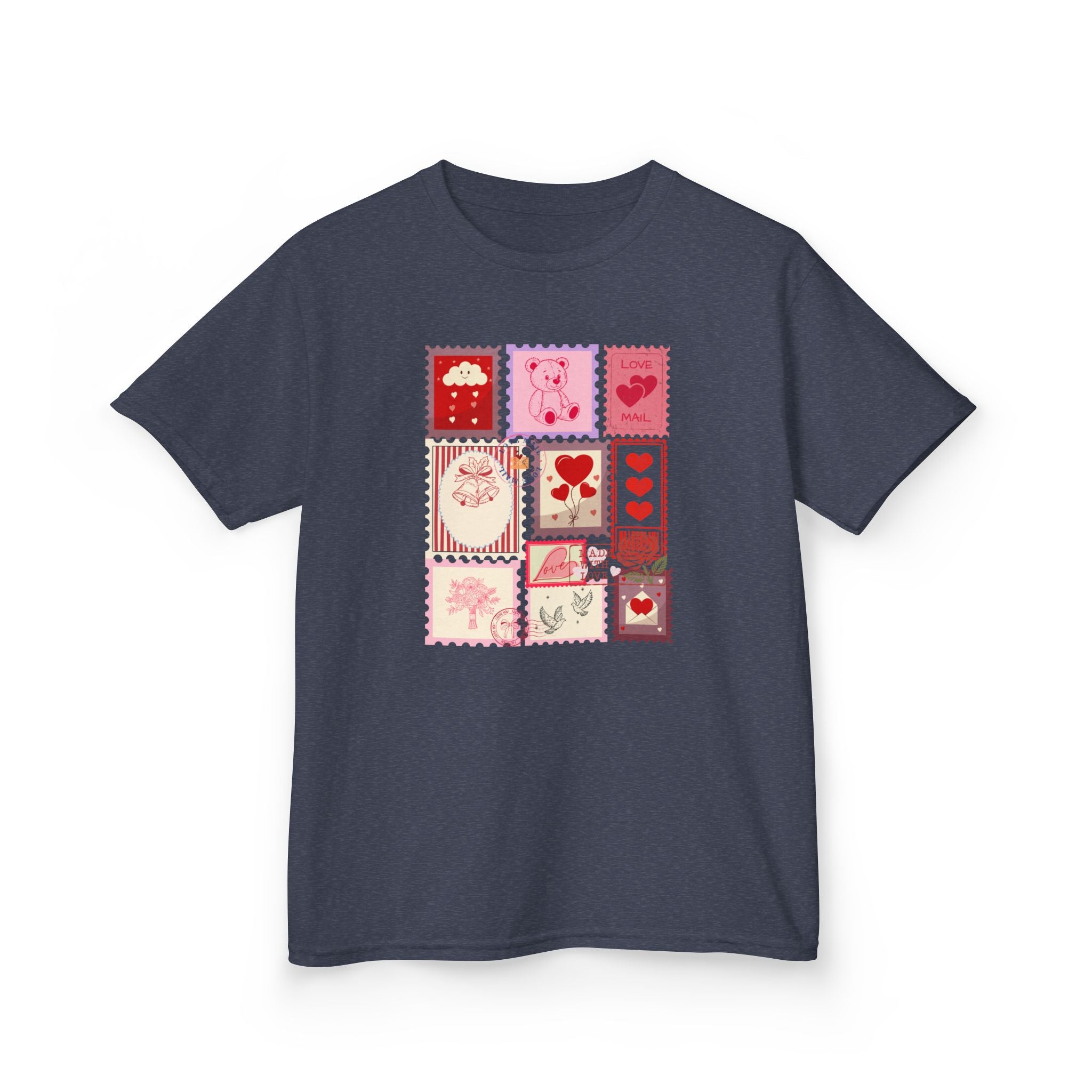 Kids Valentine Stamps Heavy Cotton™ Tee