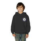 Little Ski Dude Kids Hoodie — Alpine Social Club Vintage Ski Crest