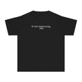 Youth Tee "In the beginning, God" — Christian Kids Scripture Shirt