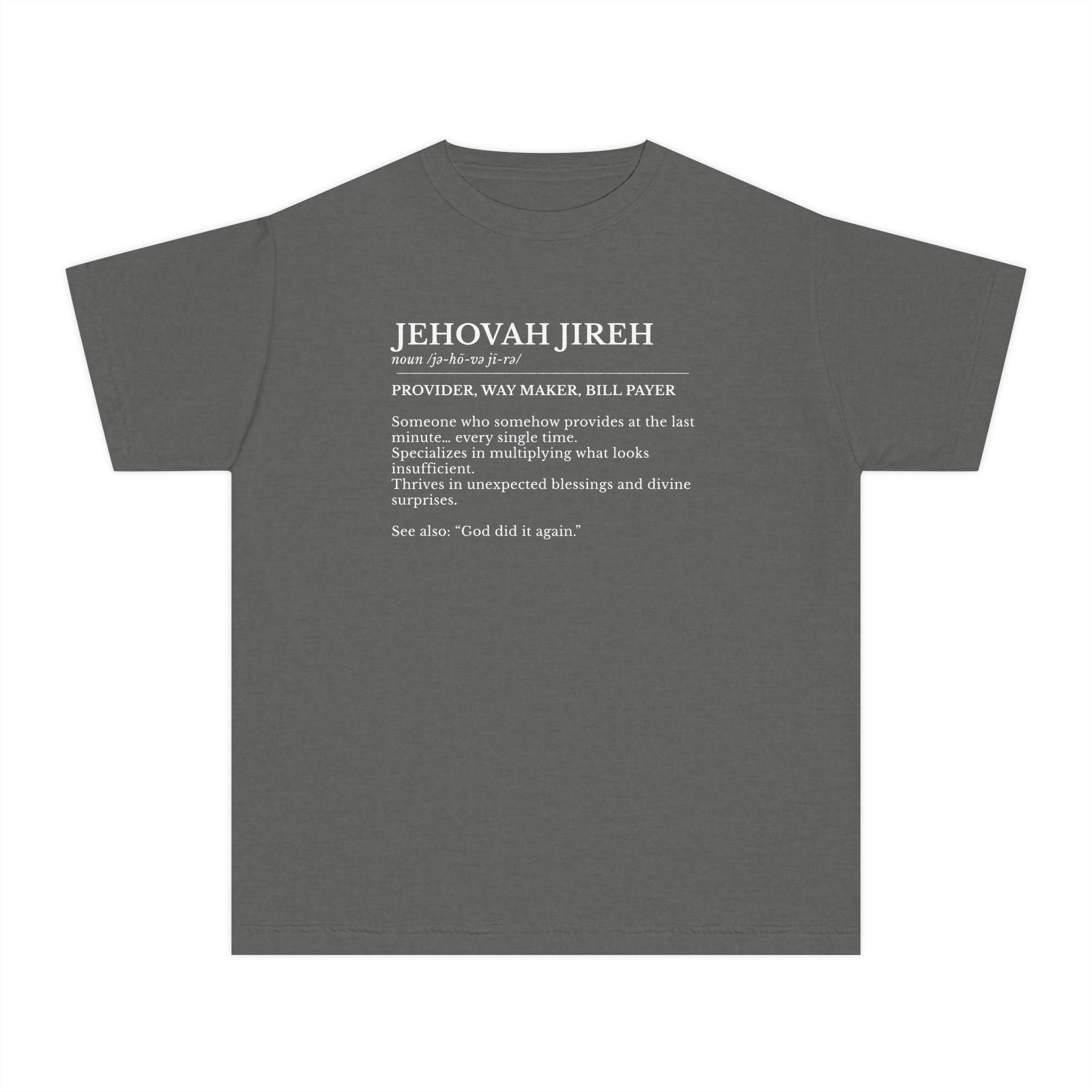 Jehovah Jireh Youth T-Shirt